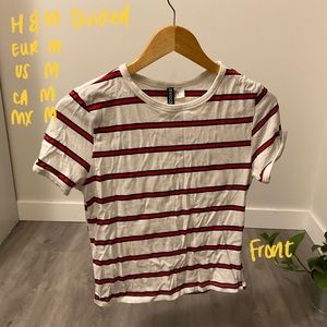 H&M (Divided) Striped Tee